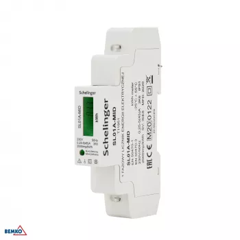 Jednofázový elektroměr SCHELINGER A31-SL01A-MID MID 45A