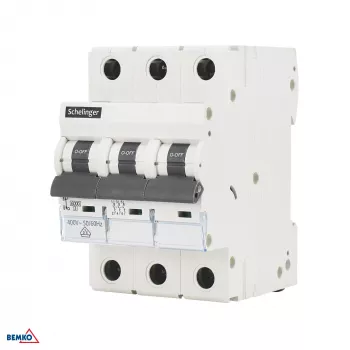 SCHELINGER jistič 6kA 3P B 63A VDE