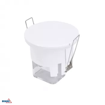 BEMKO Mikrovlnný pohybový senzor 360° IP54 pod omítku bílý