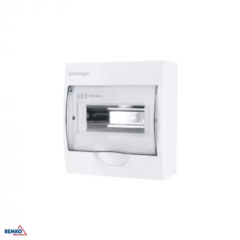 SCHELINGER A80-RDN-IP40-NPE-08P Rozvaděč na omítku IP40 8N+8PE 1x8P