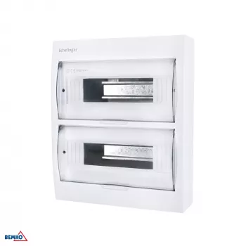 SCHELINGER A80-RDN-IP40-NPE-24P nástěnný rozvaděč IP40 24N+24PE 2x12P