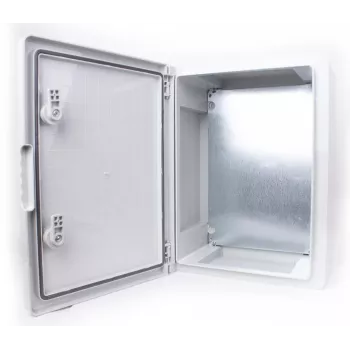 ADELID Elektro rozvodná skříň ABS IP65 300x400x170mm světle šedá RAL7035