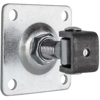 Nastavitelný svařovací závěs s montážní deskou PSG 61.019 100x100x4 mm - závit M20