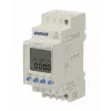 Elektronické týdenní spínací hodiny ORNO OR-PRE-433, DIN lišta, 16 A/3680 W, 16 programů, 230 V