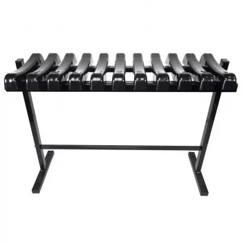 DEDRA Foldable Cemetery Bench 72 cm for Screwing