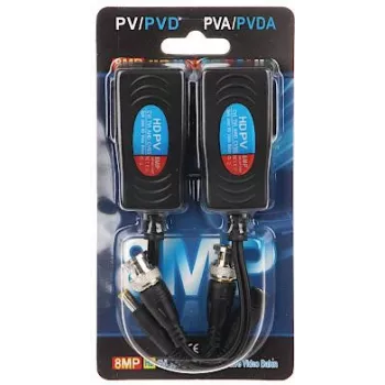 Video balun vysílač a přijímač DELTA TR-1RJ (DC) sada