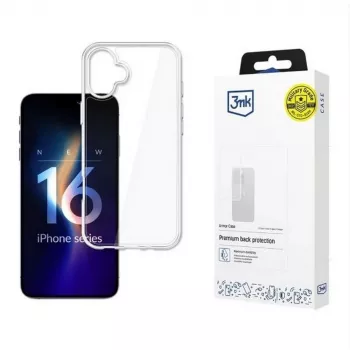 Pouzdro Armor 3mk pro Apple iPhone 16 transparentní