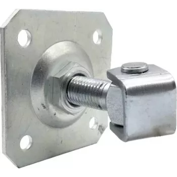 Navařovací pant PSG 61.019.01 s montážní deskou 100x100x4 mm - závit M20 (pozinkované oko)