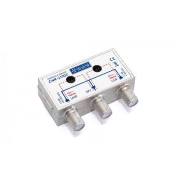 TELMOR ZWR-210DC Anténní diplexer / slučovač