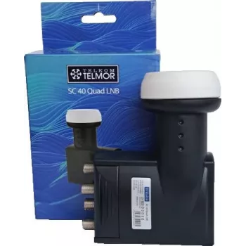 Telmor Quad SC-40 Univerzální Quad LNB konvertor 40mm