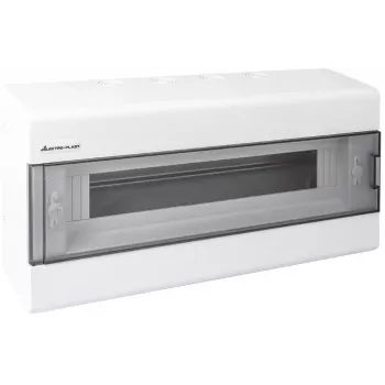 Modulární rozvaděč 1x18 povrchový (N+PE) IP40 SRn-18 ELEKTRO-PLAST OPATÓWEK
