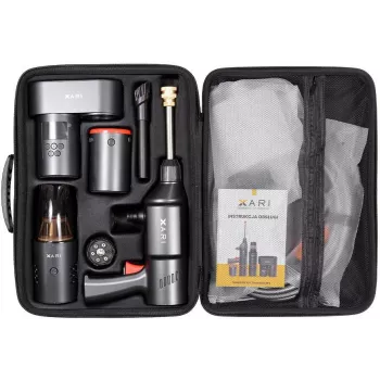 Modulární bezdrátová sada do auta XARI Smart Kit XP1 - Bluetooth FM vysílač a USB nabíječka