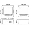 Mini relé OXT T261 1kanálový ZigBee TUYA Smart Switch