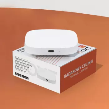 OXT T165 USB ZigBee Tuya milimetrový radarový senzor přítomnosti a jasu
