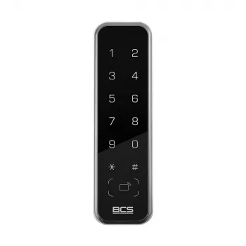RFID čtečka BCS BCS-L-CKRS-M8Z RS485, Mifare, 13,56 MHz, IP65, černo-šedá