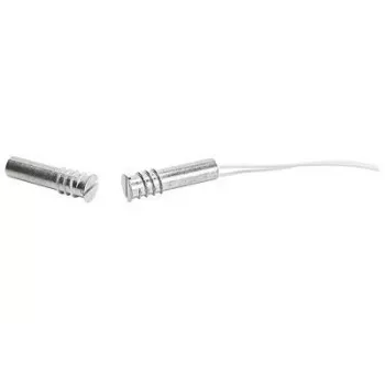 SATEL K-3 povrchový kovový magnetický kontaktní senzor (NC, mezera 20 mm, kabel 1 m) šedý/stříbrný