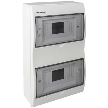ELEKTRO-PLAST OPATÓWEK RN-16 Fala 7.4 Surface-Mounted Distribution Board 16 Modules IP40 White 403x238x95mm