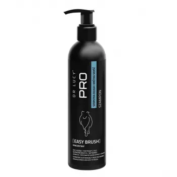 DR LUCY PRO EASY BRUSH 250 ml - šampon pro snadnější kartáčování psů s dlouhou hrubou srstí