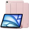 Pouzdro Tech-Protect Smartcase pro iPad Air 10.9 (4./5. generace, 2020–2022) / iPad Air 11 (6./7./8. generace, 2024–2026), růžové
