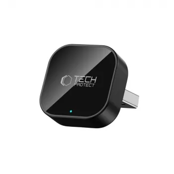 TECH-PROTECT ULTRABOOST CA01 Apple CarPlay / Android Auto adaptér USB Bluetooth 5.4 matná černá
