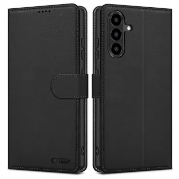 Tech-Protect Peněženkové pouzdro pro Samsung Galaxy A56 5G, matná černá