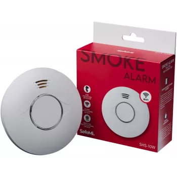 SAFEMI SHS-10W WiFi hlásič kouře, 3 roky záruka