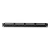GETFORT PGF-5EUTP24-B4 Cat.5e UTP 24-portový patch panel 1U 19 inch rackmount černý