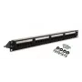 GETFORT PGF-5EUTP24-B4 Cat.5e UTP 24-portový patch panel 1U 19 inch rackmount černý