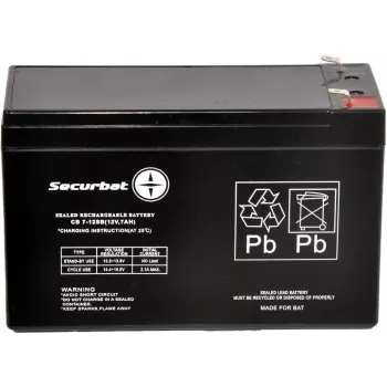 AGM akumulátor POWERBAT SECURBAT 7-12 12 V 7 Ah