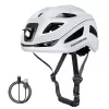 Chytrá cyklistická helma ROCKBROS ZK-077 s integrovaným multidirekcionálním LED osvětlením, 57-61 cm, bílá