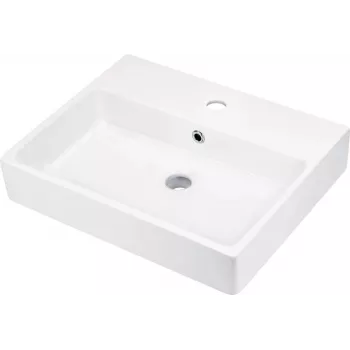 DEANTE Ceramic sink, countertop/wall with tap space - 50x