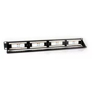 GETFORT PGF-6AUTP24-B5 Cat.6A UTP 24portový patch panel 1U 19
