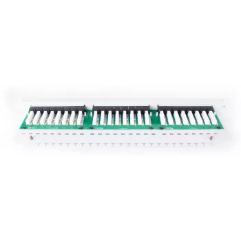 GETFORT PGF-5EUTP24-B5-G patch panel UTP Cat.5e 24 portů šedý 1U do racku