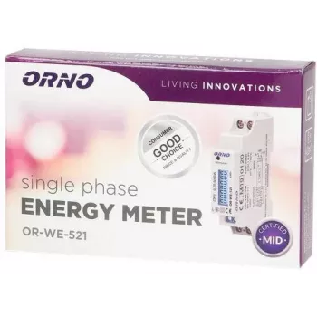 Jednofázový elektroměr ORNO OR-WE-521