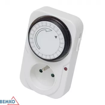 Mechanické programovatelné spínací hodiny BEMKO B60-TSMF3 24h