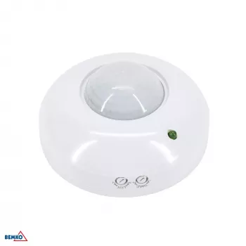 BEMKO PIR pohybový senzor 1200W 360° bílý