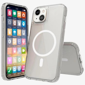 SCREENOR Bumper iPhone 15 Plus MagSafe průhledný