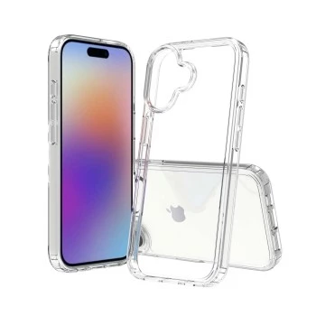 SCREENOR Bumper Case for iPhone 17, Transparent