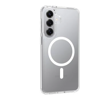 SCREENOR Bumper Case for Samsung S26+, Magnetic Clear
