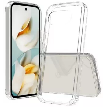 SCREENOR Bumper Case for Google Pixel 10a, Clear