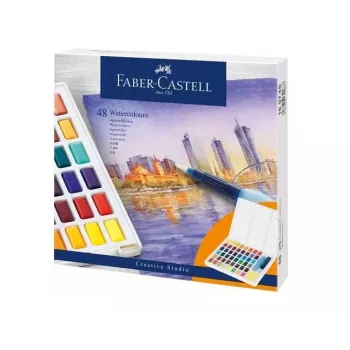 Umělecké barevné tužky Faber-Castell Polychromos - 48 ks - mix barev