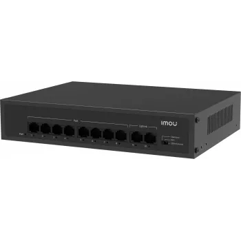 Imou SF110P 10portový switch 8x PoE 2x uplink