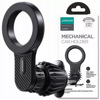 Magnetický držák do auta Joyroom JR-ZS355 MagSafe pro iPhone, klip na větrací mřížku, černý