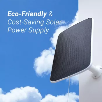 EZVIZ EB3 3MP bezdrátová IP kamera se solárním panelem, USB-C, barevné noční vidění, obousměrný zvuk, IP65, baterie 5200mAh