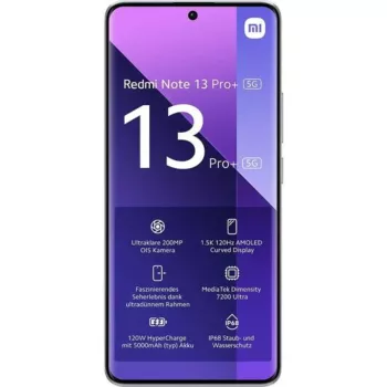 Xiaomi Redmi Note 13 Pro+ 256 GB Aurora Purple Android 13 5G 8 GB LPDDR5