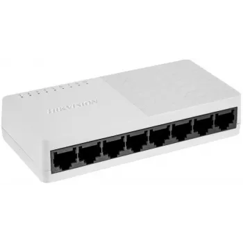 Hikvision DS-3E0108D-O neřízený switch 8 portů 10/100 Mbps desktop