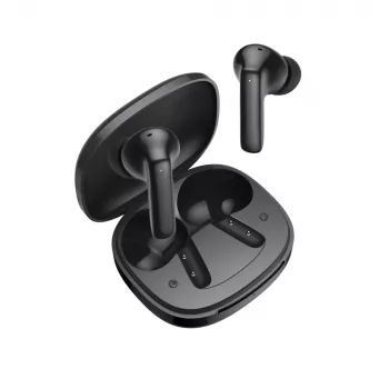 Bezdrátová sluchátka QCY T13 Pro True Wireless In-Ear s aktivním potlačením hluku, Bluetooth 5.3, IPX5, černá