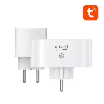 Dvojitá chytrá zásuvka Gosund SP211 WiFi (2 ks) 3500W Tuya