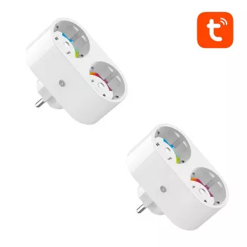 Dvojitá chytrá zásuvka Gosund SP211 WiFi (2 ks) 3500W Tuya