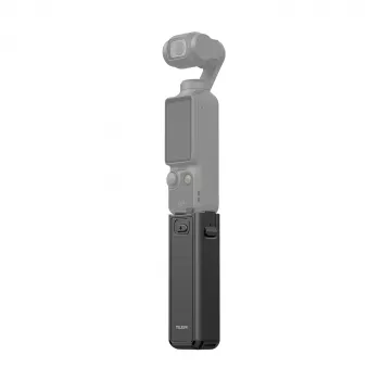 TELESIN 5000mAh bateriový grip power banka pro DJI Osmo Pocket 3 / 4, USB-C, černá